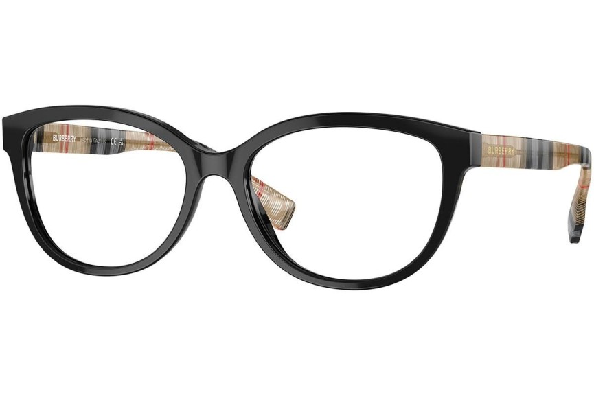 Okulary korekcyjne Burberry Esme BE2357 3757 Kwadratowe Czarne