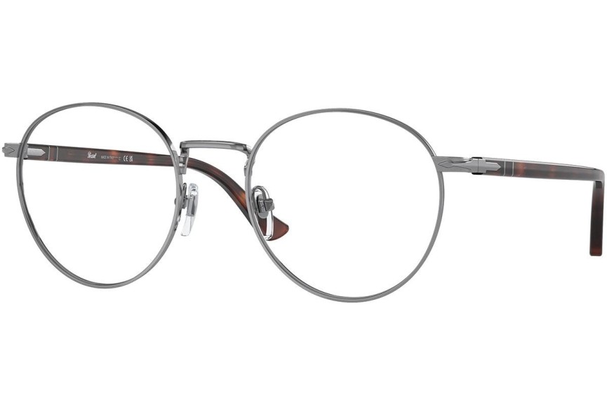 Okulary korekcyjne Persol PO1008V 513 Okrągłe Srebrne