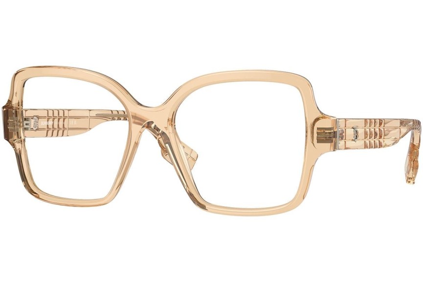 Okulary korekcyjne Burberry BE2374 4063 Oversize Beżowe