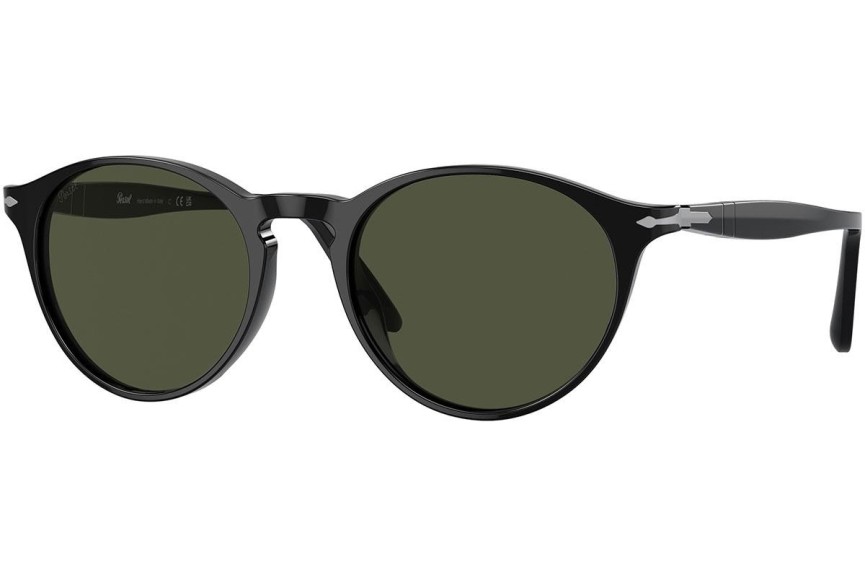 Ochelari de soare Persol Galleria '900 Collection PO3092SM 901431 Rotunzi Negri