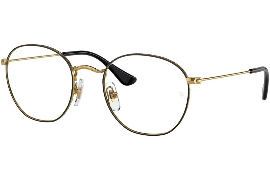 Okulary korekcyjne Ray-Ban Junior Junior Rob RY9572V 4086 Okrągłe Czarne