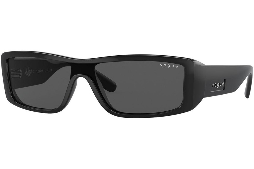 Okulary przeciwsłoneczne Vogue Eyewear VO5442S W44/87 Prostokątne Czarne