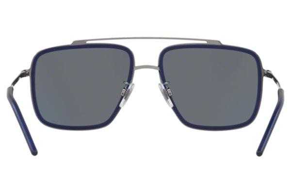 Okulary przeciwsłoneczne Dolce & Gabbana DG2220 04/80 Kwadratowe Niebieskie