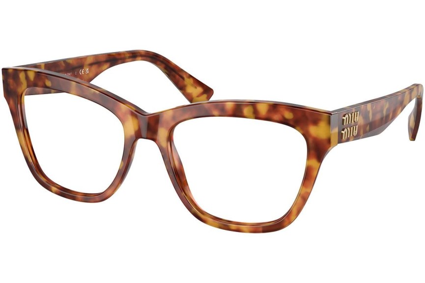 Okulary korekcyjne Miu Miu MU03UV 4BW1O1 Kocie oczy Havana
