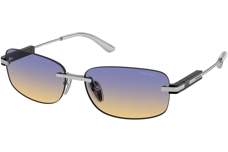 Okulary przeciwsłoneczne Prada PR68ZS 1BC06Z Nieregularny Srebrne