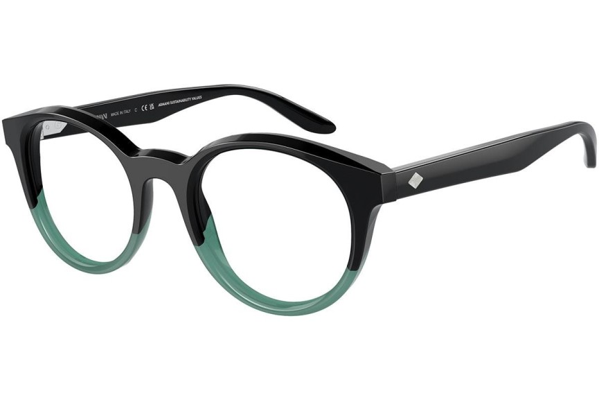 Okulary korekcyjne Giorgio Armani AR7239 5998 Okrągłe Czarne