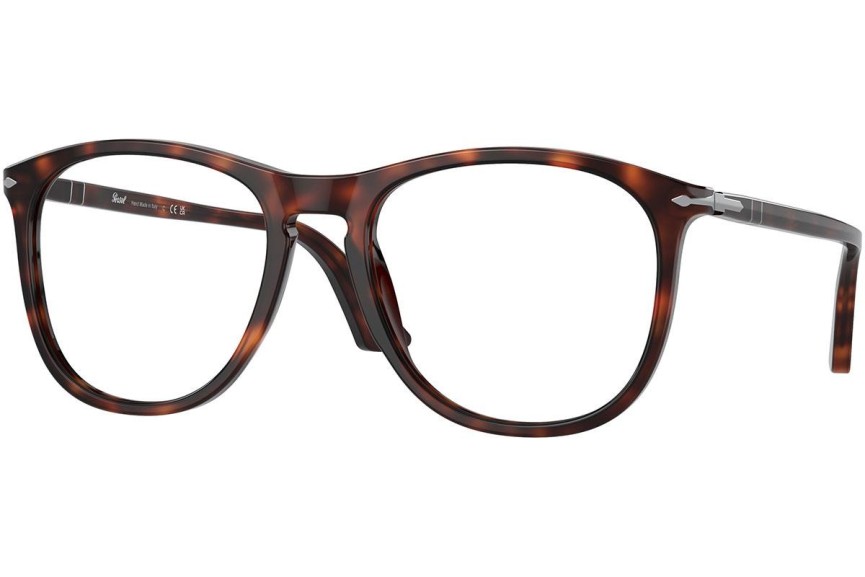 Okulary korekcyjne Persol PO3314V 24 Okrągłe Havana