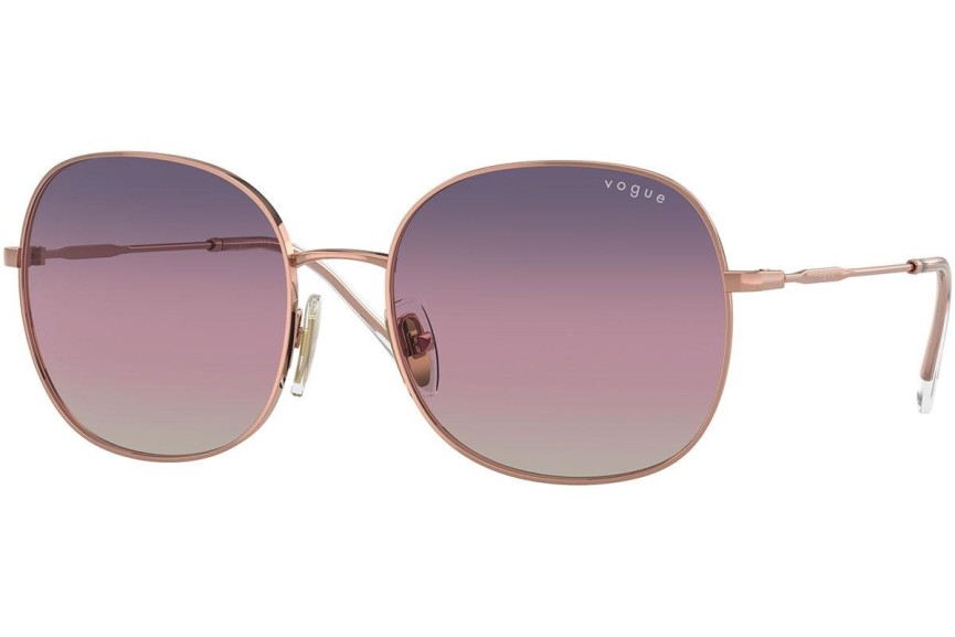 Okulary przeciwsłoneczne Vogue Eyewear VO4272S 5152U6 Okrągłe Złote