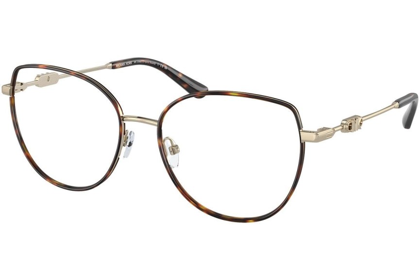 Okulary korekcyjne Michael Kors Empire Round MK3066J 1016 Nieregularny Havana
