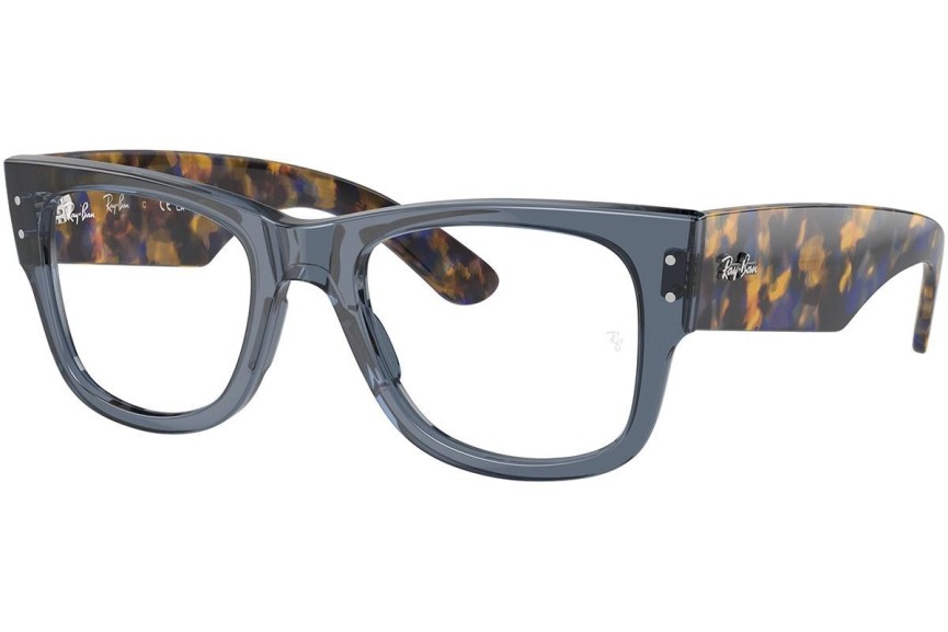 Okulary korekcyjne Ray-Ban Mega Wayfarer RX0840V 8296 Kwadratowe Niebieskie