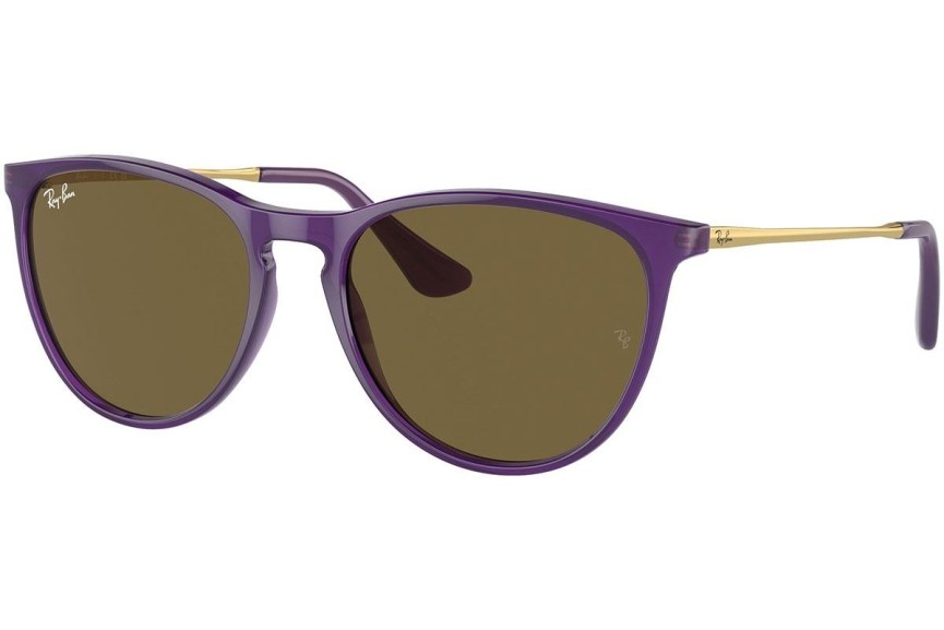 Okulary przeciwsłoneczne Ray-Ban Junior Junior Erika RJ9060S 713173 Kwadratowe Fioletowe