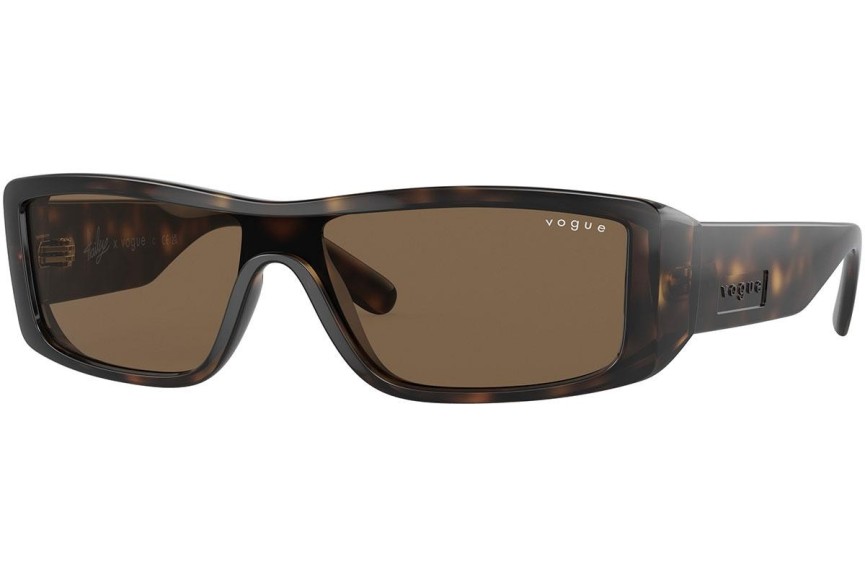 Okulary przeciwsłoneczne Vogue Eyewear VO5442S 271873 Prostokątne Havana