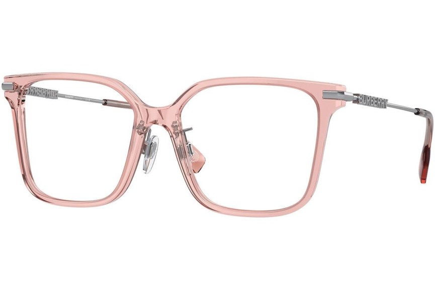 Okulary korekcyjne Burberry Elizabeth BE2376 4069 Kwadratowe Różowe