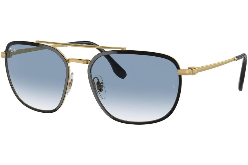 Okulary przeciwsłoneczne Ray-Ban RB3708 90003F Pilotki (Aviator) Złote