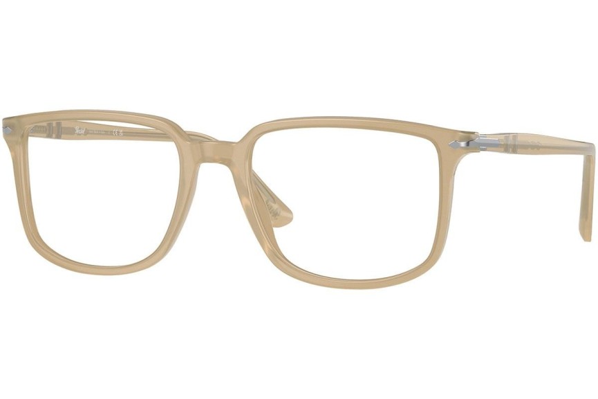 Okulary korekcyjne Persol PO3275V 1169 Kwadratowe Beżowe