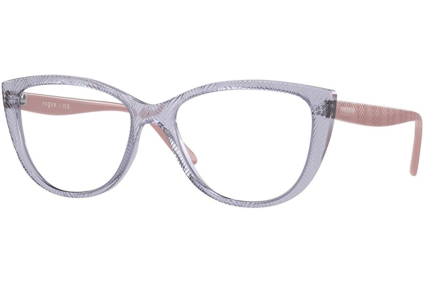 Okulary korekcyjne Vogue Eyewear VO5485 2925 Kocie oczy Fioletowe