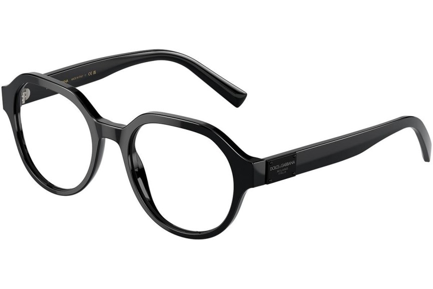 Okulary korekcyjne Dolce & Gabbana DG3367 501 Nieregularny Czarne