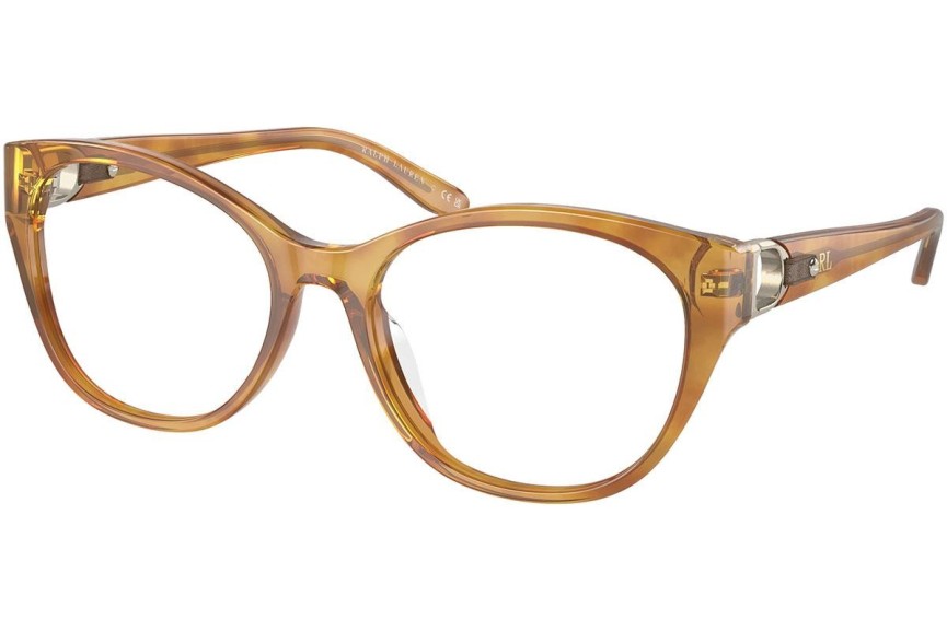 Okulary korekcyjne Ralph Lauren RL6235QU 6083 Kocie oczy Havana