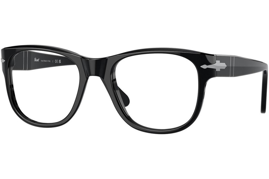 Okulary korekcyjne Persol PO3312V 95 Kwadratowe Czarne
