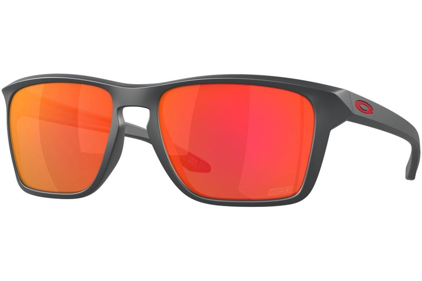 Okulary przeciwsłoneczne Oakley Sylas OO9448-40 Prostokątne Szare