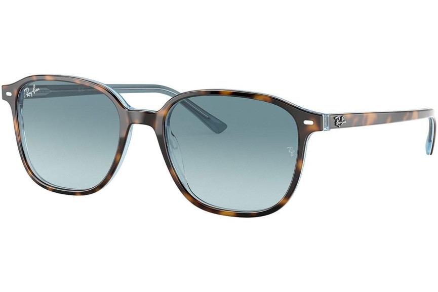 Okulary przeciwsłoneczne Ray-Ban Leonard RB2193 13163M Kwadratowe Havana