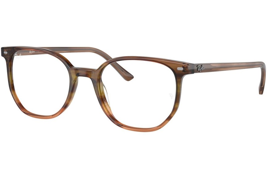 Okulary korekcyjne Ray-Ban Elliot RX5397 8255 Okrągłe Havana