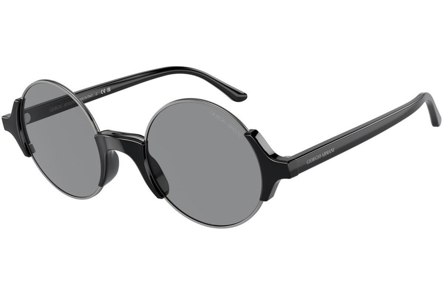 Okulary przeciwsłoneczne Giorgio Armani AR326SM 500102 Owalne Czarne