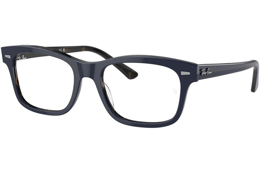 Okulary korekcyjne Ray-Ban Mr Burbank RX5383 8283 Kwadratowe Niebieskie