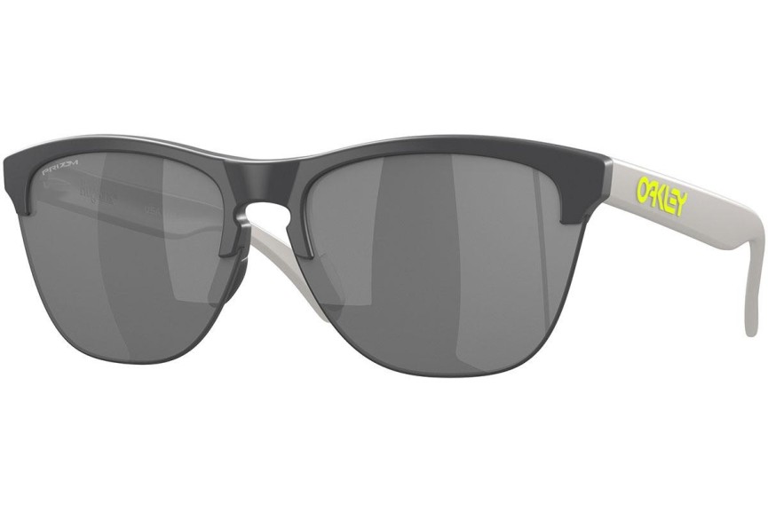 Okulary przeciwsłoneczne Oakley Frogskins Lite OO9374-51 Kwadratowe Szare