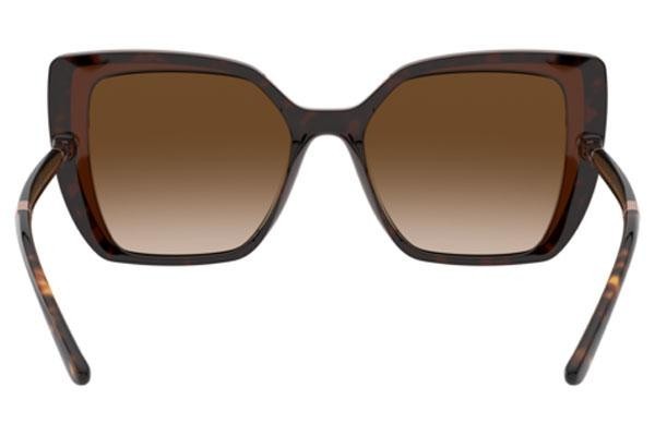 Okulary przeciwsłoneczne Dolce & Gabbana DG6138 318513 Kwadratowe Havana