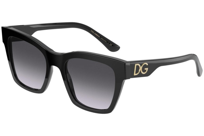 Слънчеви очила Dolce & Gabbana DG4384 501/8G Квадратни Черна