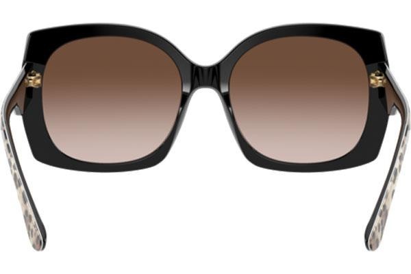 Okulary przeciwsłoneczne Dolce & Gabbana Icons Collection DG4385 316313 Kwadratowe Havana