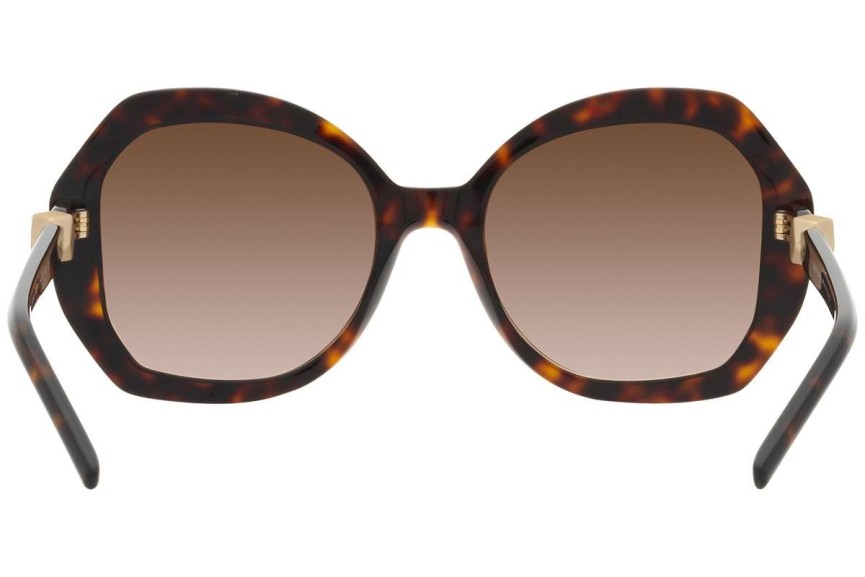 Okulary przeciwsłoneczne Giorgio Armani AR8180 502613 Oversize Havana