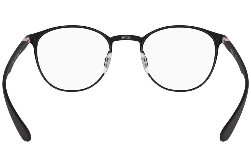 Silmälasit Ray-Ban RX6355 2503 Pyöreä Musta