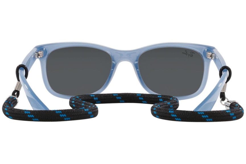 Okulary przeciwsłoneczne Ray-Ban Junior New Wayfarer Junior RJ9052S 714855 Kwadratowe Niebieskie
