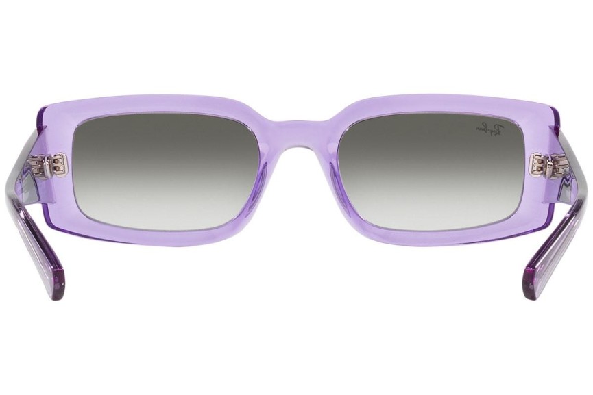 Okulary przeciwsłoneczne Ray-Ban Kiliane RB4395 66858E Prostokątne Fioletowe
