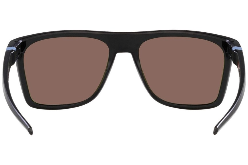 Okulary przeciwsłoneczne Oakley Leffingwell OO9100-12 Kwadratowe Czarne