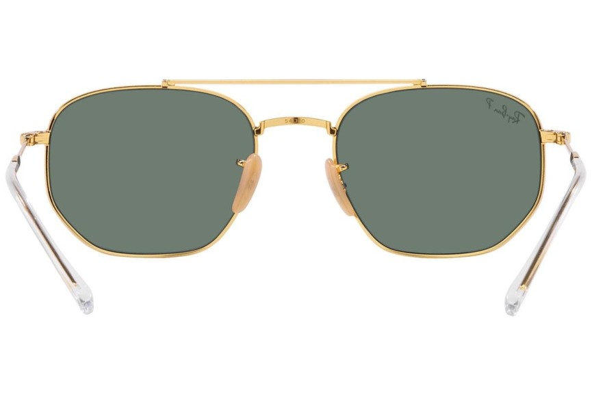 Okulary przeciwsłoneczne Ray-Ban RB3707 001/O9 Polarized Pilotki (Aviator) Złote