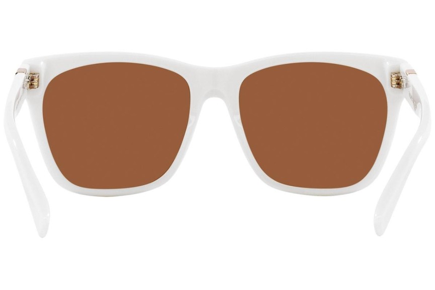 Okulary przeciwsłoneczne Ralph Lauren The Ricky II RL8212 605573 Kwadratowe Białe