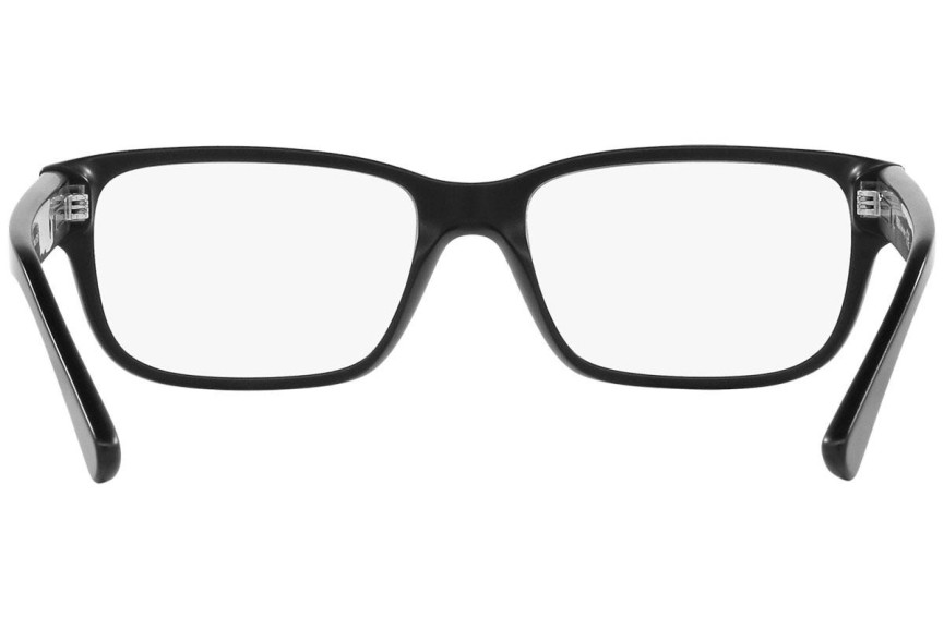 Okulary korekcyjne Prada PR18ZV 1BO1O1 Prostokątne Czarne