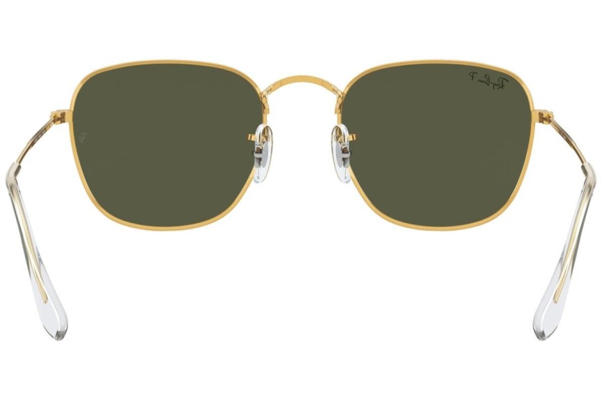 Слънчеви очила Ray-Ban Frank RB3857 919658 Polarized Квадратни Златна