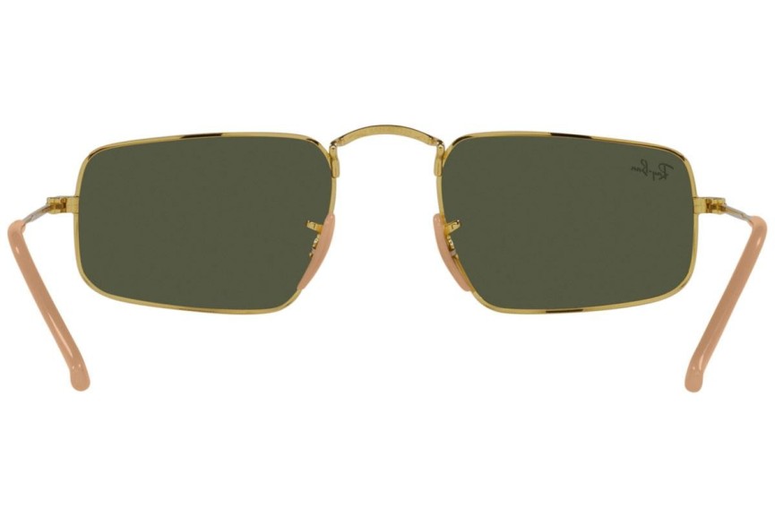 Okulary przeciwsłoneczne Ray-Ban Julie RB3957 919631 Prostokątne Złote