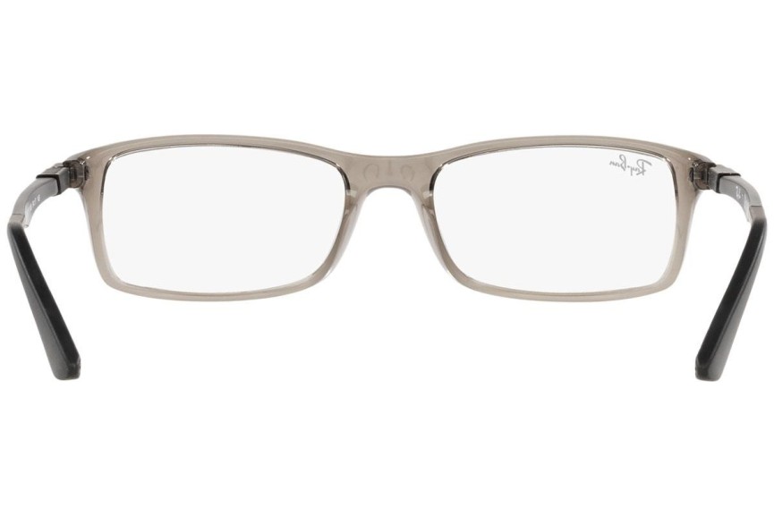 Okulary korekcyjne Ray-Ban RX7017 8059 Prostokątne Szare