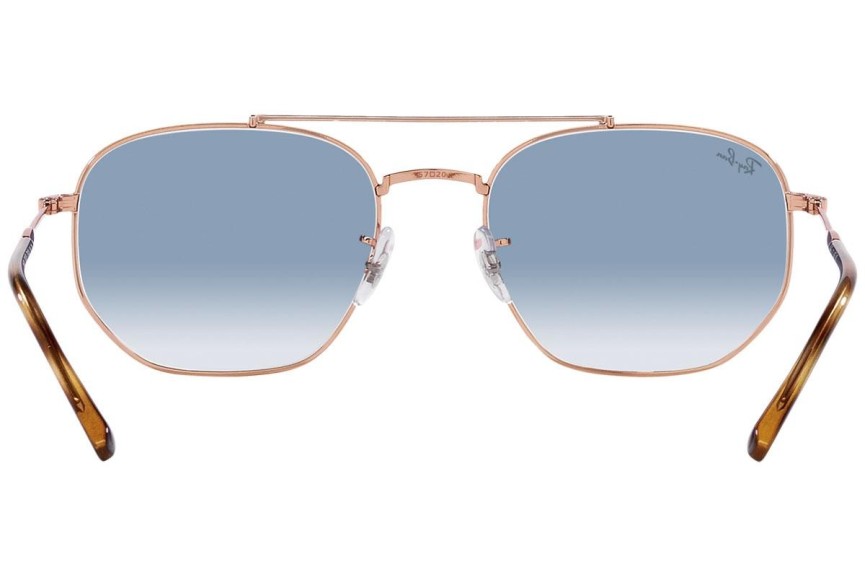 Ochelari de soare Ray-Ban RB3707 92023F Pilot Maro