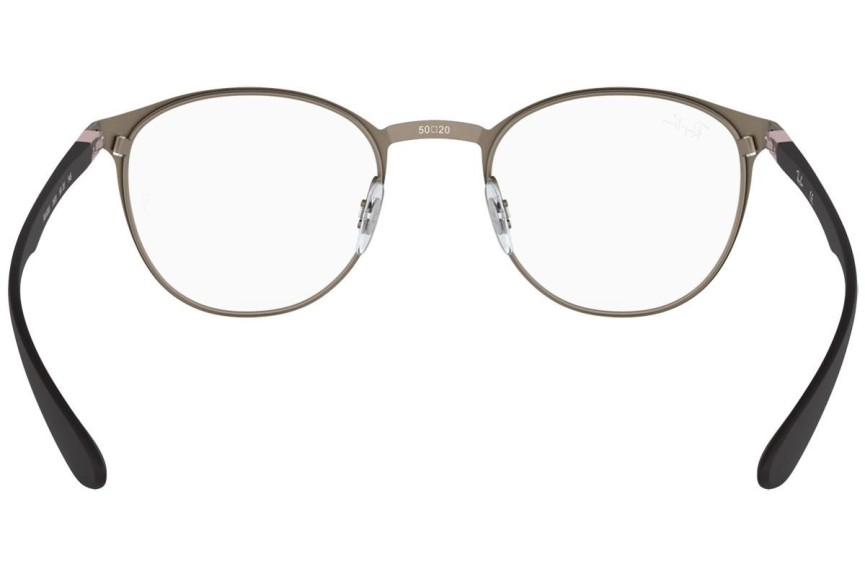 Okulary korekcyjne Ray-Ban RX6355 2620 Okrągłe Szare
