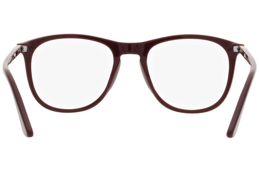 Okulary korekcyjne Persol PO3314V 1187 Okrągłe Czerwone