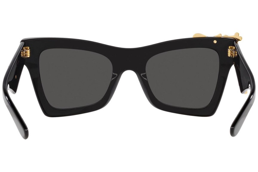 Okulary przeciwsłoneczne Dolce & Gabbana DG4434 501/87 Kocie oczy Czarne