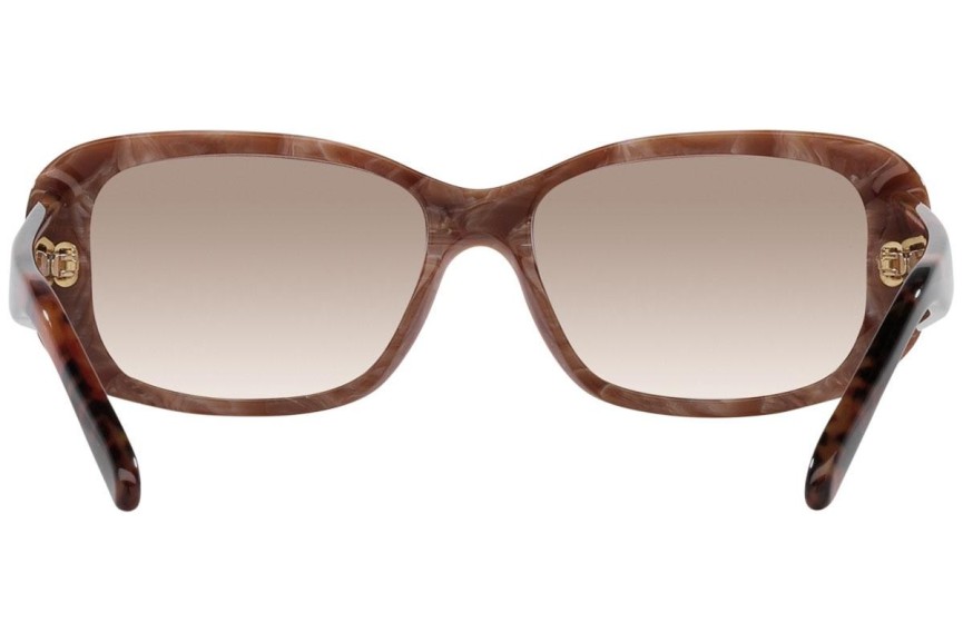 Okulary przeciwsłoneczne Vogue Eyewear VO2606S 307113 Prostokątne Brązowe