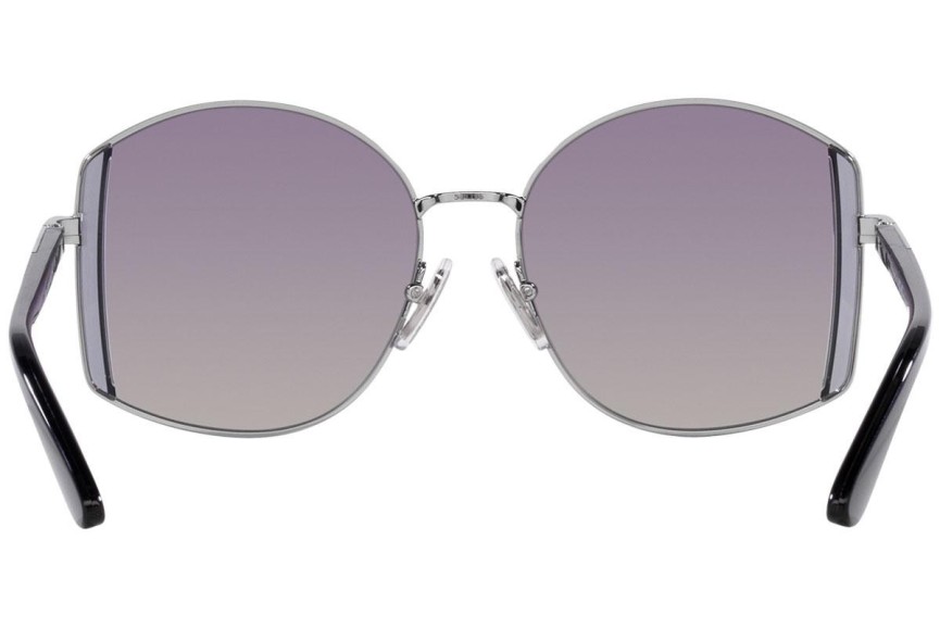 Okulary przeciwsłoneczne Vogue Eyewear VO4267S 323/8J Polarized Nieregularny Srebrne