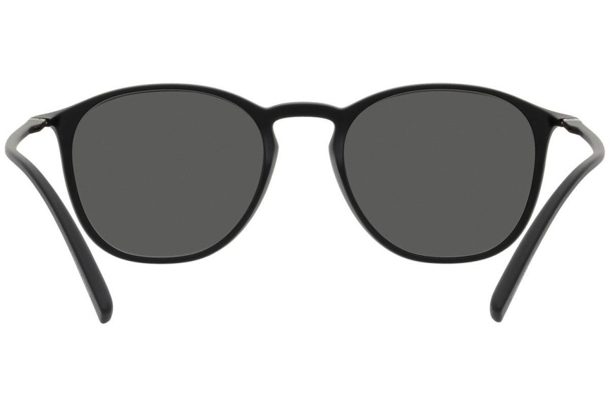 Okulary przeciwsłoneczne Giorgio Armani AR8186U 504287 Okrągłe Czarne